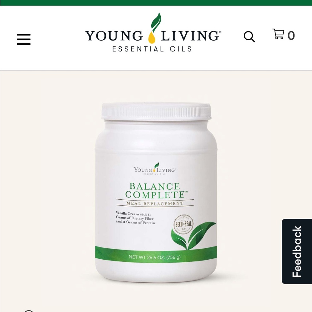 Young Living Balance Complete with Green Accents